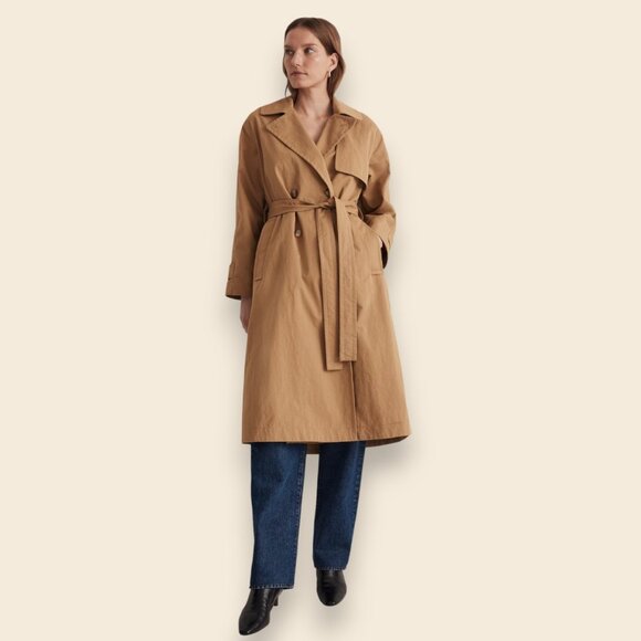 Madewell, The Signature Trench Coat, Small, NWOT - Picture 5 of 5